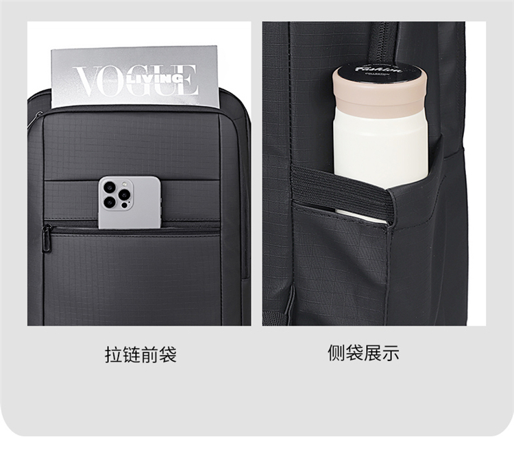 Wholesale Waterproof Business Laptop Backpack | Custom Logo Travel Computer Bag For Office Men